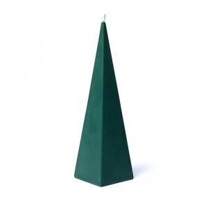 Κερί Πυραμίδα Πράσινο